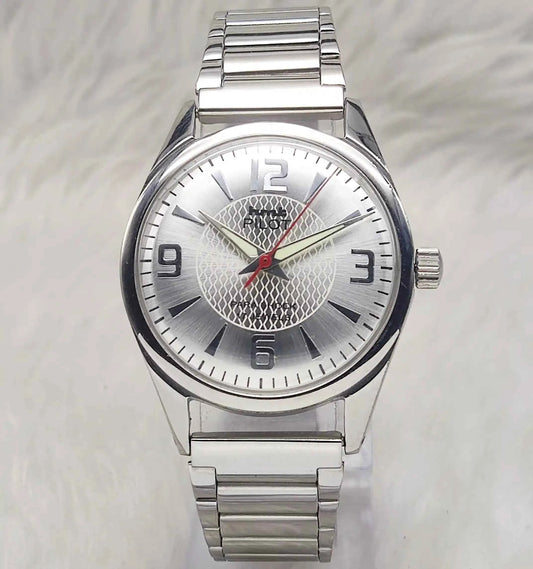 HMT Pilot - 17 Jewels Silver Dial Handwinding English Stick Numerals