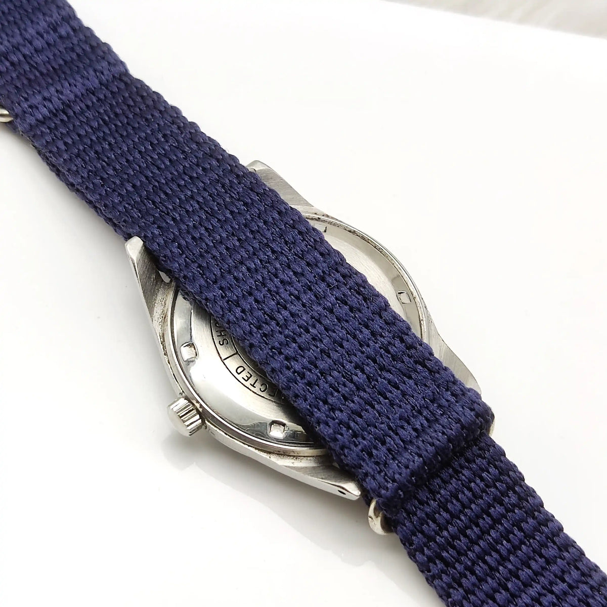 Elevate Your Style with the HMT Pilot Stick Men's Watch - Blue Dial Classic Timepiece