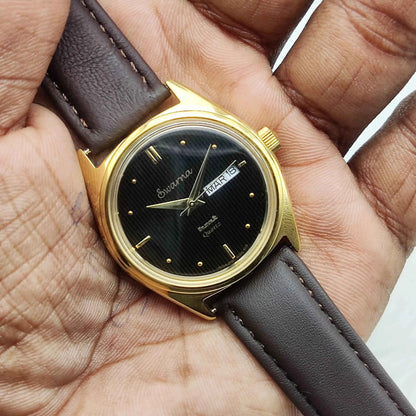 HMT Swarna Black Dial Watch: Elevate Your Style with Effortless Functionality