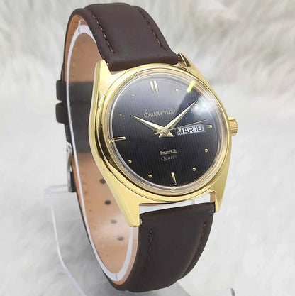 HMT Swarna Black Dial Watch: Elevate Your Style with Effortless Functionality