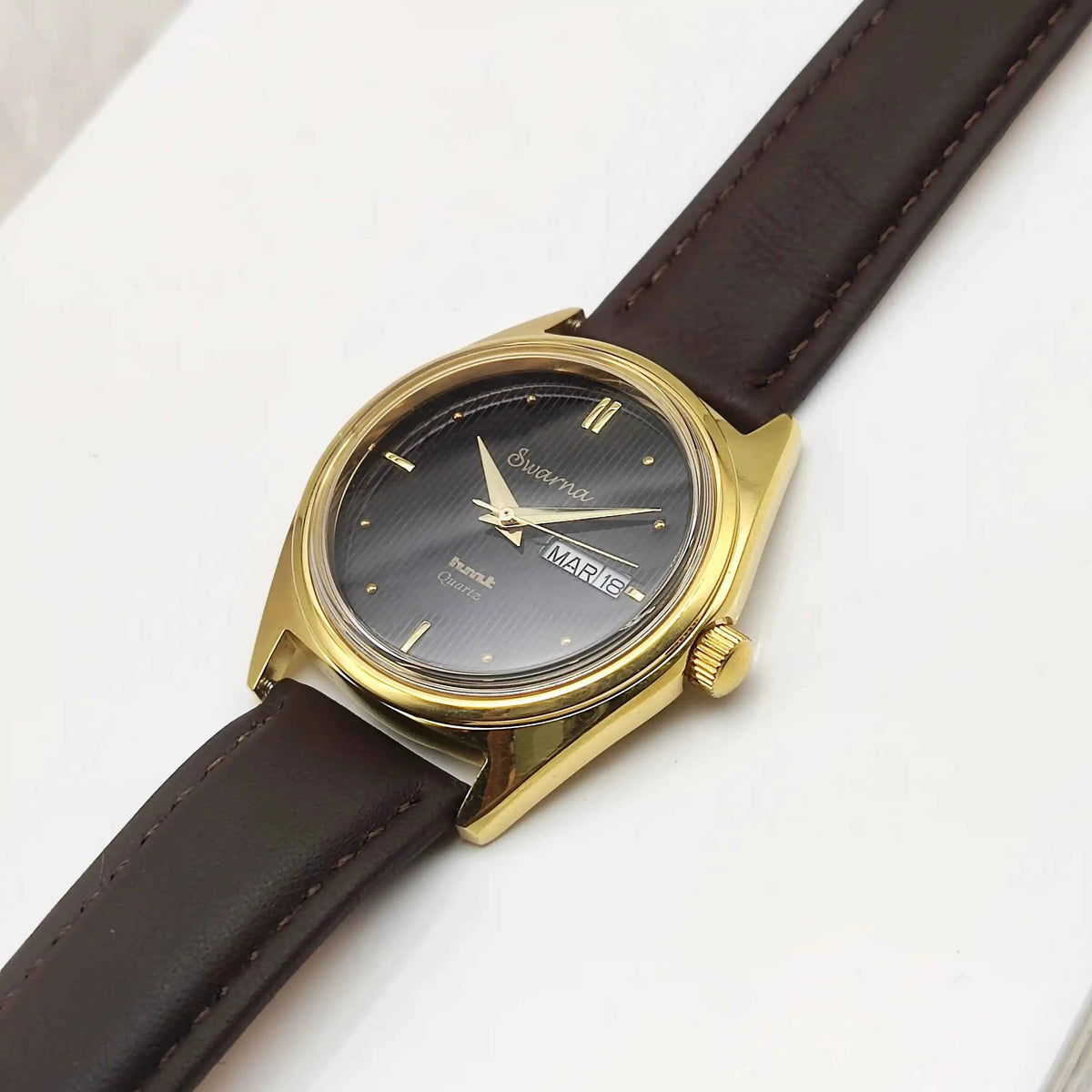 HMT Swarna Black Dial Watch: Elevate Your Style with Effortless Functionality