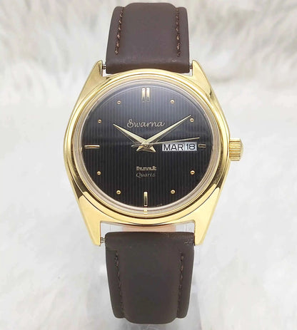 HMT Swarna Black Dial Watch: Elevate Your Style with Effortless Functionality