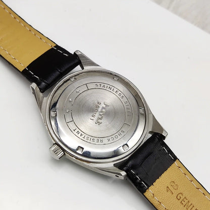 HMT Tamil Numerals Handwinding Watch – Turquoise Dial, 17 Jewels