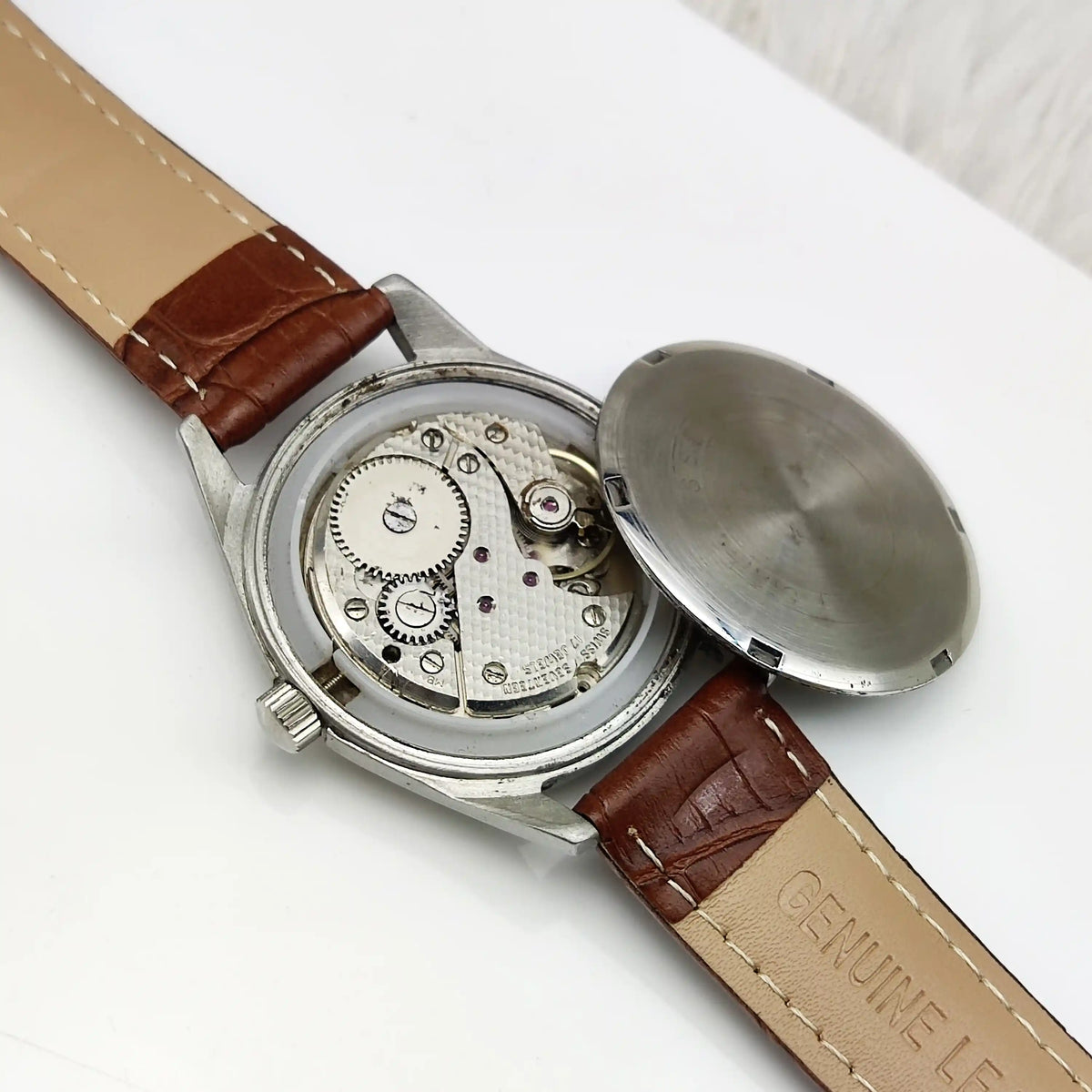 Lanco Men's Mechanical Watch Silver Dial 17 Jewels
